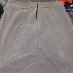 New York & Company Gray Pencil Skirt